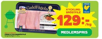 Stora Coop Färsk kycklingbröstfilé erbjuda