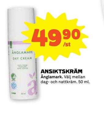 Stora Coop Ansiktskräm erbjuda