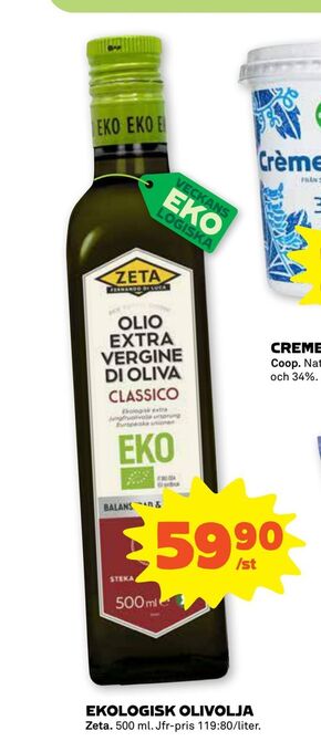 Stora Coop Ekologisk olivolja erbjuda