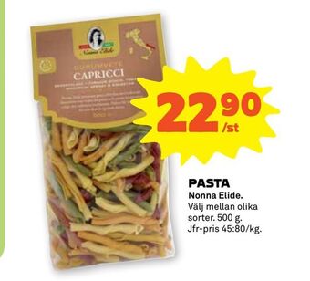 Stora Coop Pasta erbjuda