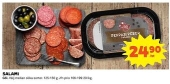 Coop Salami erbjuda