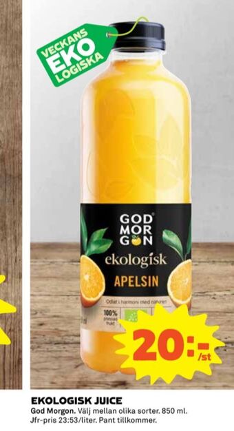 Coop God morgon juice erbjuda