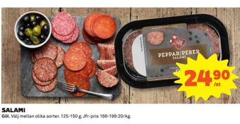 Coop Gøl salami erbjuda
