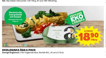 Coop Änglamark ägg erbjuda