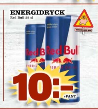 Matdax Red bull energidryck erbjuda