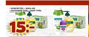 Matdax Palmolive duschtvål erbjuda