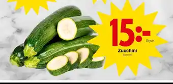 Matöppet Svenskt smör zucchini erbjuda
