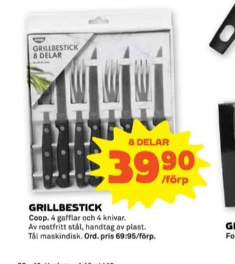 Stora Coop Coop bestick erbjuda