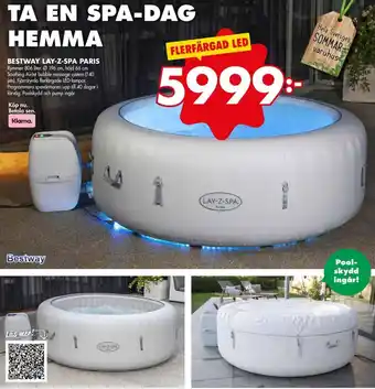 ÖoB Bestway Lay-Z-Spa Paris 806 liter erbjuda