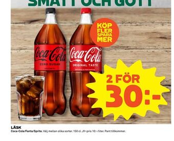 Coop Extra Läsk erbjuda