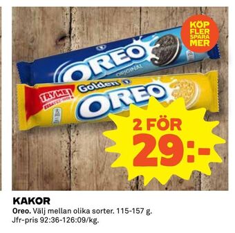 Coop Extra Kakor erbjuda