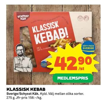 Coop Extra Klassisk kebab erbjuda