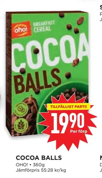 Cocoa balls
