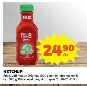 Coop Ketchup erbjuda