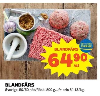 Blandfärs