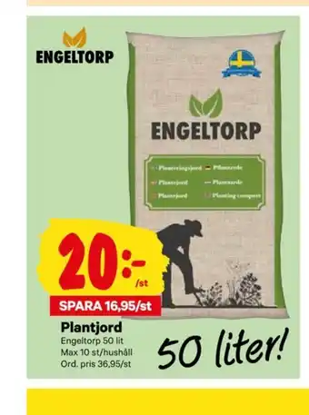 City Gross Engeltorp plantjord erbjuda