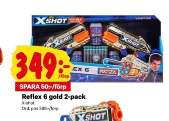 City Gross X-shot vapen erbjuda