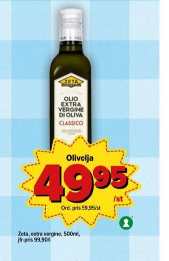 Östenssons Zeta olivolja erbjuda