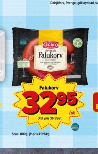 Östenssons Scan falukorv erbjuda
