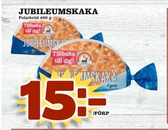 Matdax Jubileumskaka erbjuda