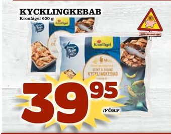 Matdax Kycklingkebab erbjuda
