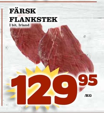 Matdax Färsk flankstek erbjuda