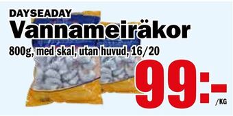 Matdax Vannameiräkor erbjuda