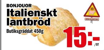 Matdax Italienskt lantbröd erbjuda