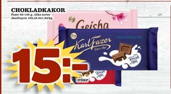 Matdax Chokladkakor erbjuda