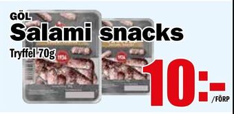 Matdax Salami snacks erbjuda
