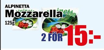 Matdax Mozzarella erbjuda
