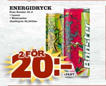 Matvärlden Tensta Energidryck erbjuda