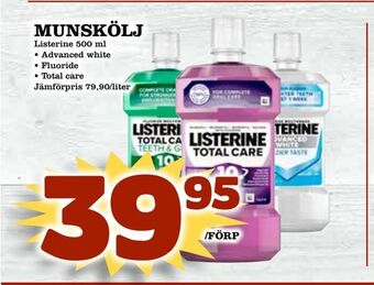 Nya Pulsen Munskölj erbjuda
