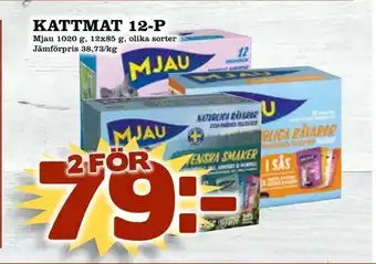 Kattmat 12-p