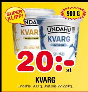 Nya Pulsen Kvarg erbjuda