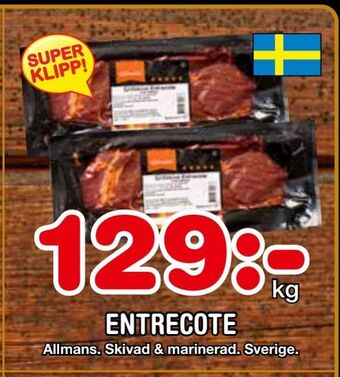 Nya Pulsen Entrecote erbjuda