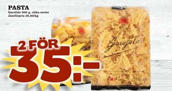 Supergrossen Pasta erbjuda