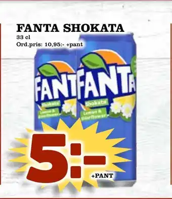 Supergrossen Fanta shokata erbjuda
