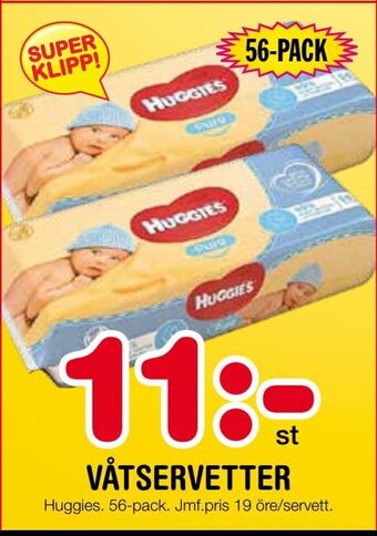 Nya Pulsen Våtservetter erbjuda
