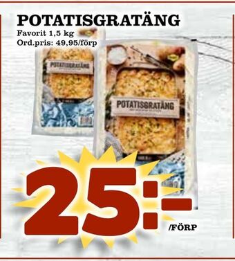 Supergrossen Potatisgratäng erbjuda