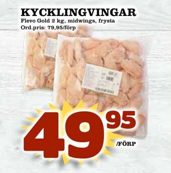 Supergrossen Kycklingvingar erbjuda