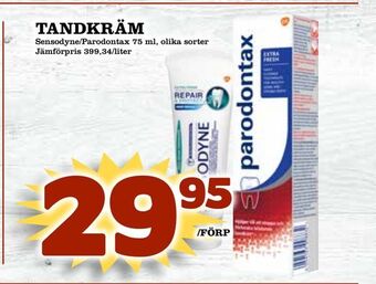 Supergrossen Tandkräm erbjuda