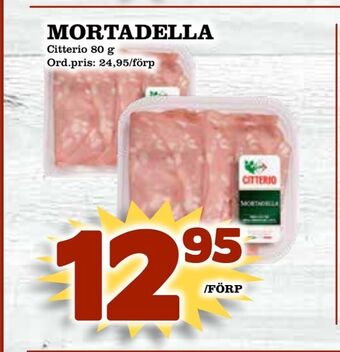 Supergrossen Mortadella erbjuda
