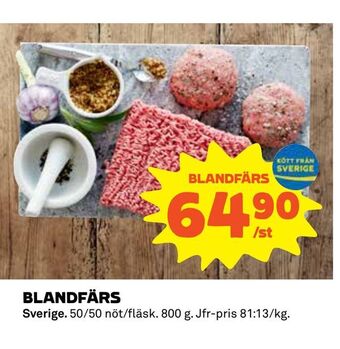 Coop Daglivs Blandfärs erbjuda