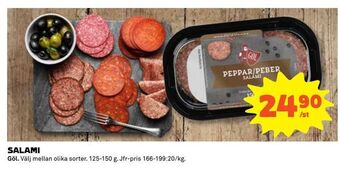Coop Daglivs Salami erbjuda