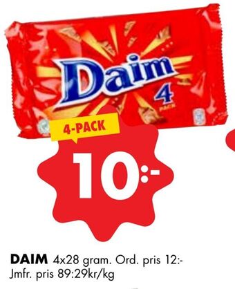 ÖoB Daim erbjuda