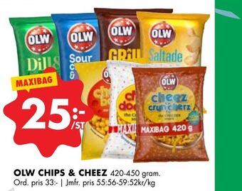 ÖoB Olw chips & cheez erbjuda