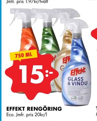 ÖoB Effekt rengöring erbjuda