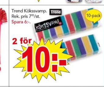 Bo Ohlsson Trend kökssvamp erbjuda
