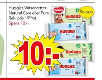 Huggies tvättservetter